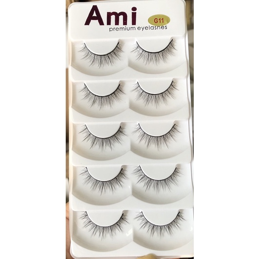 Lông Mi Giả Cao Cấp Ami Premium G11 5 Cặp