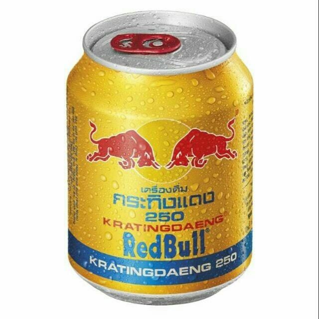 NƯỚC TĂNG LỰC BÒ HÚC THÁI REDBULL 250ML VỈ 6 LON