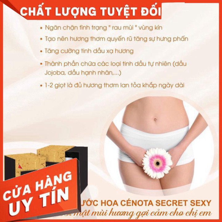 Nước Hoa Vùng Kín Cenota sexy