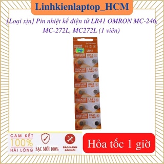 Pin điện tử lr41 dành cho nhiệt kế omron mc-246, mc-272l, mc272l, l736f ,lr41