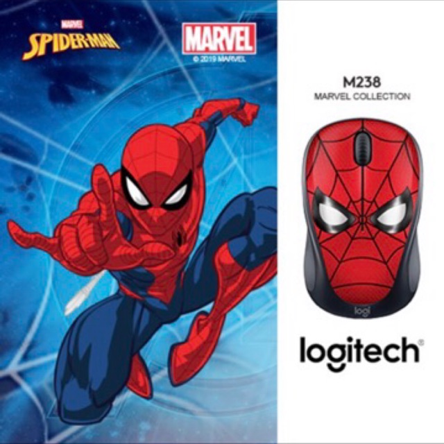 Chuột Không Dây Logitech M238 Marvel Collection