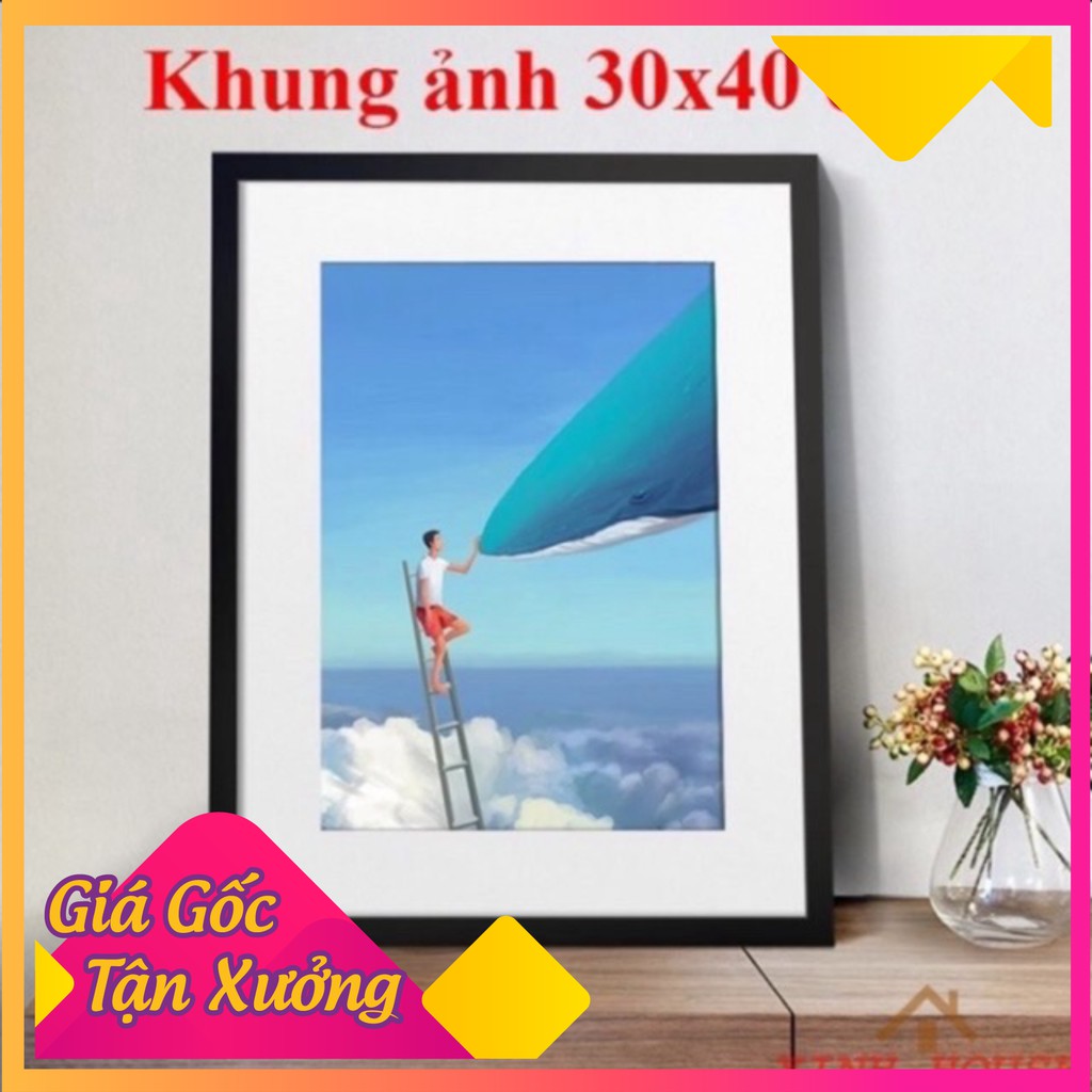 ☀️FREESHIP - RẺ VÔ ĐỊCH☀️ Khung ảnh - khung tranh A3 kích thước 30x40