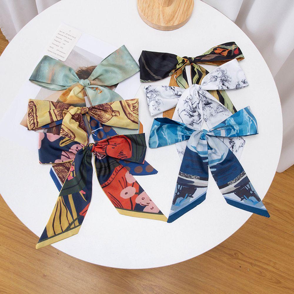 1 Băng Đô In Họa Tiết Chiếc Lá Phong Cách Vintage Thanh Lịch Dành Cho Nữ