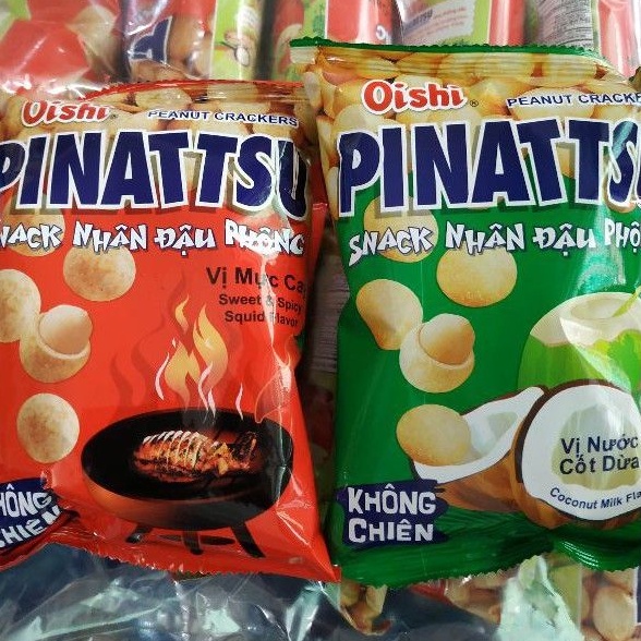 Snack đậu phộng Pinattsu Oishi 42g