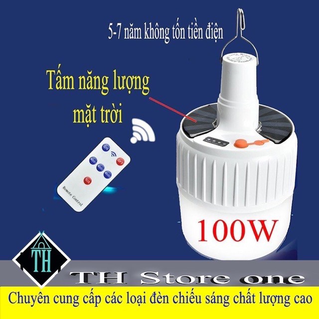 BÓNG ĐÈN LED TÍCH ĐIỆN CÓ ĐIỀU KHIỂN SIÊU HÓT