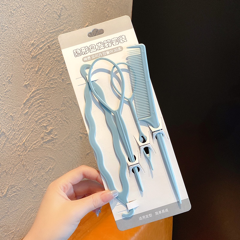 Bộ Dụng Cụ Tết Tóc Tiện Dụng Cho Bé Gái