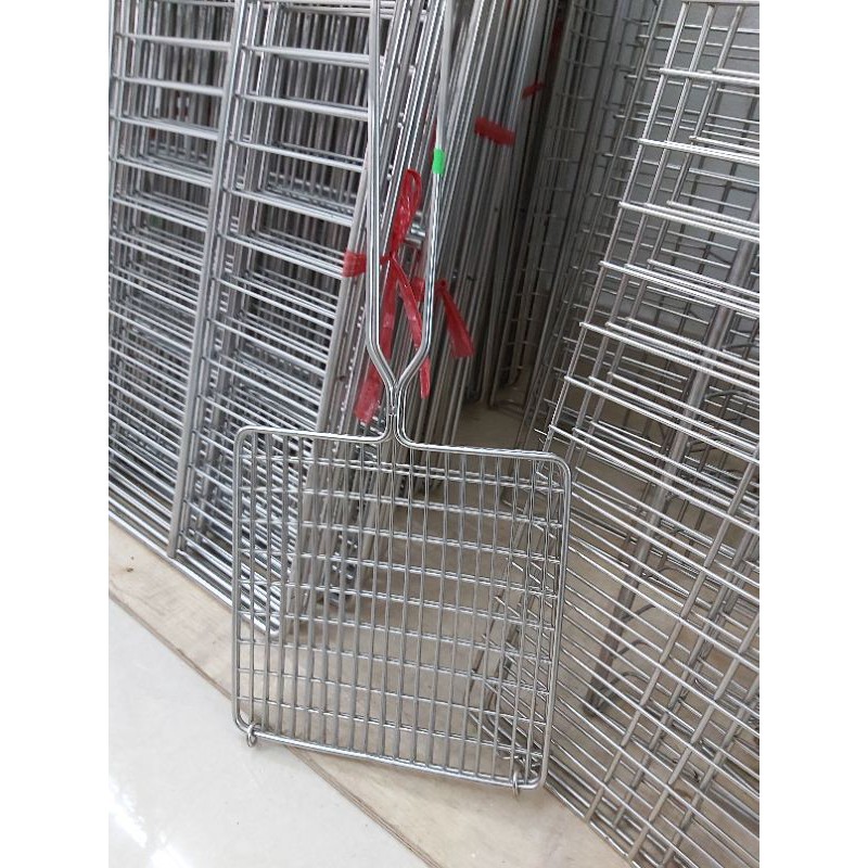 kẹp chả inox loại trung