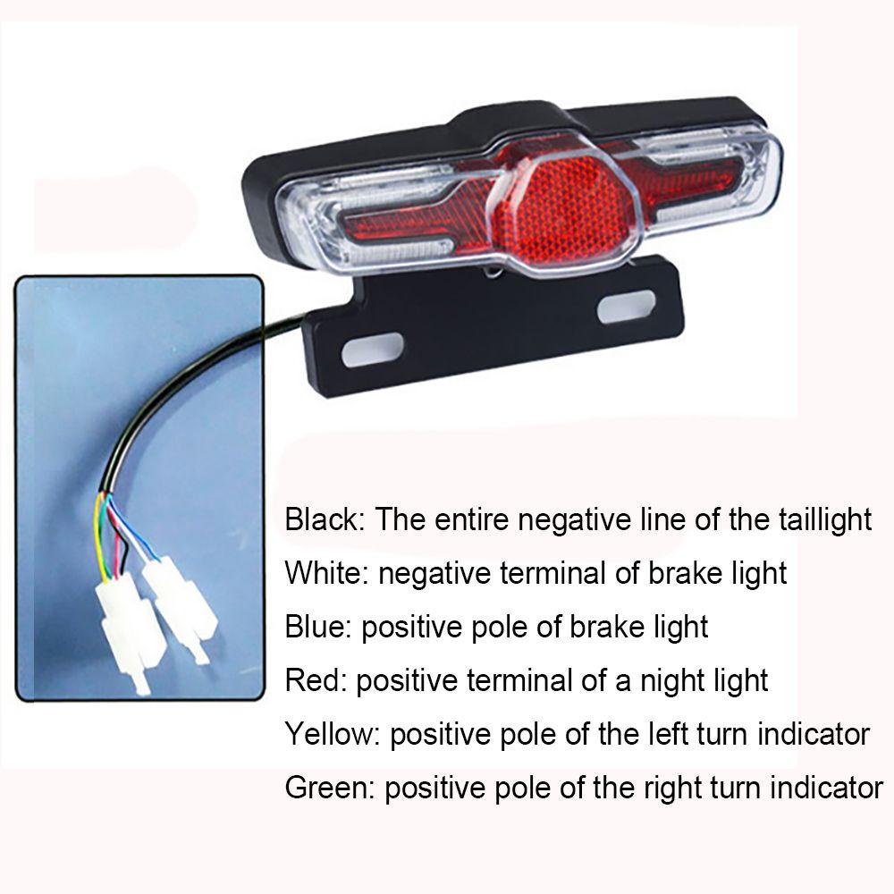 MUVAKO Đèn Chiếu Hậu Chống Nước IP54 Cho Xe Đạp