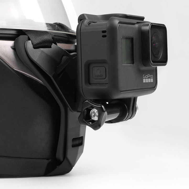 GẮN GOPRO VÀO CẰM MŨ XE MÁY