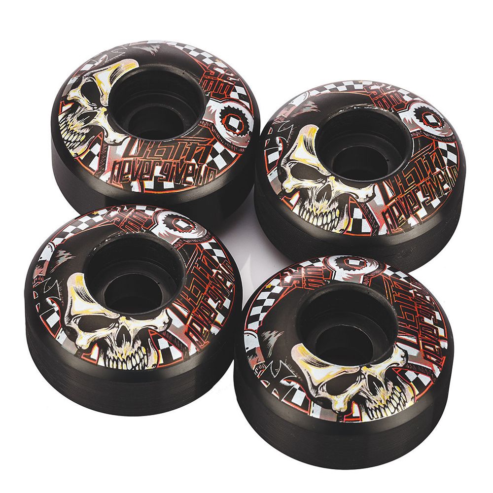 MUVAKO Bộ 4 bánh xe cho ván trượt 52x30mm