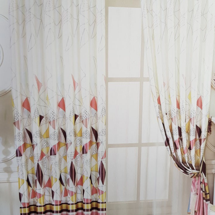 Rèm Cửa 2 mặt (2 da) Size: 195cm x 270cm, Chất liệu dày, cao cấp, ít bám bụi, giảm nhiệt - Hoàng Yên R4-041