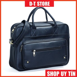 Cặp laptop da cao cấp đựng được lap 14inch cặp văn phòng SANG TRỌNG LỊCH LÃM HQ12  [D-T 1] [BAO TEST]