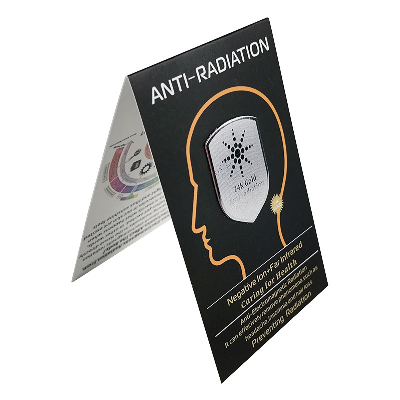 Miếng Dán Bảo Vệ Chống Bức Xạ EMR 5G EMF Hình Hoa Hướng Dương