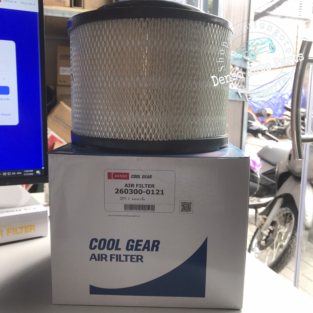 Lọc gió động cơ Denso cho xe ô tô Innova , Fortuner , Hilux