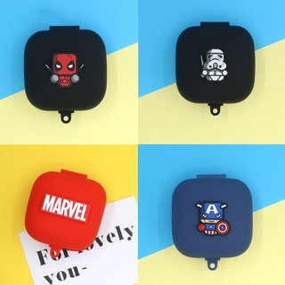 Vỏ Bảo Vệ Hộp Sạc Tai Nghe Beats Powerbeats Pro Bằng Silicon Họa Tiết Marvel