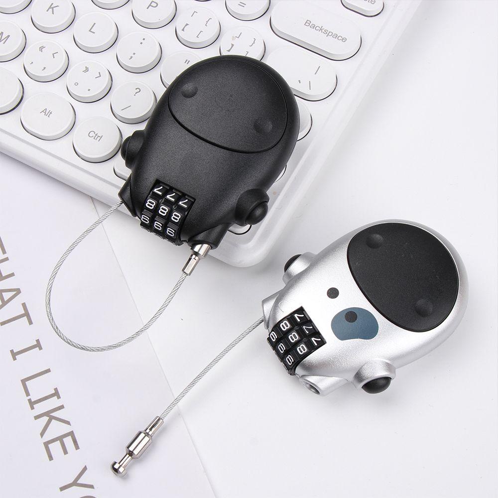 WTTLE Dây Cáp Khóa Mũ Bảo Hiểm Chống Trộm Độ Chính Xác Cao