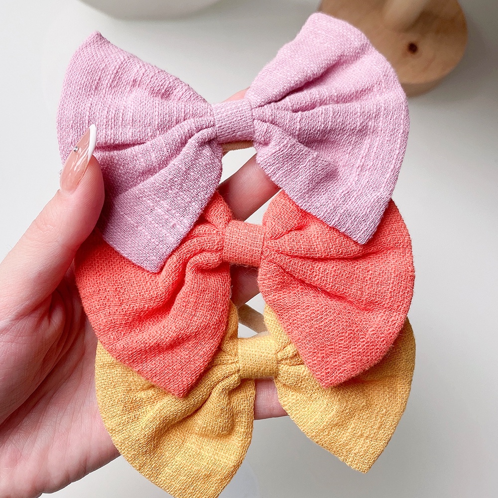 Set 4 băng đô nơ KIDSBOWS nhiều màu sắc dễ thương thời trang dành cho bé gái