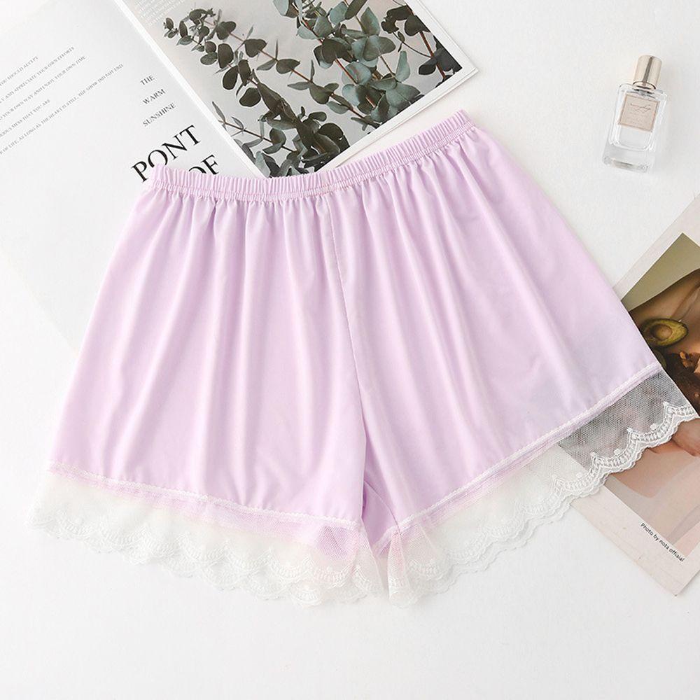 Quần Lót Bảo Hộ Lưng Cao Thoáng Khí Mềm Mại Thân Thiện Với Da Màu Trơn Size Lớn Cho Nữ