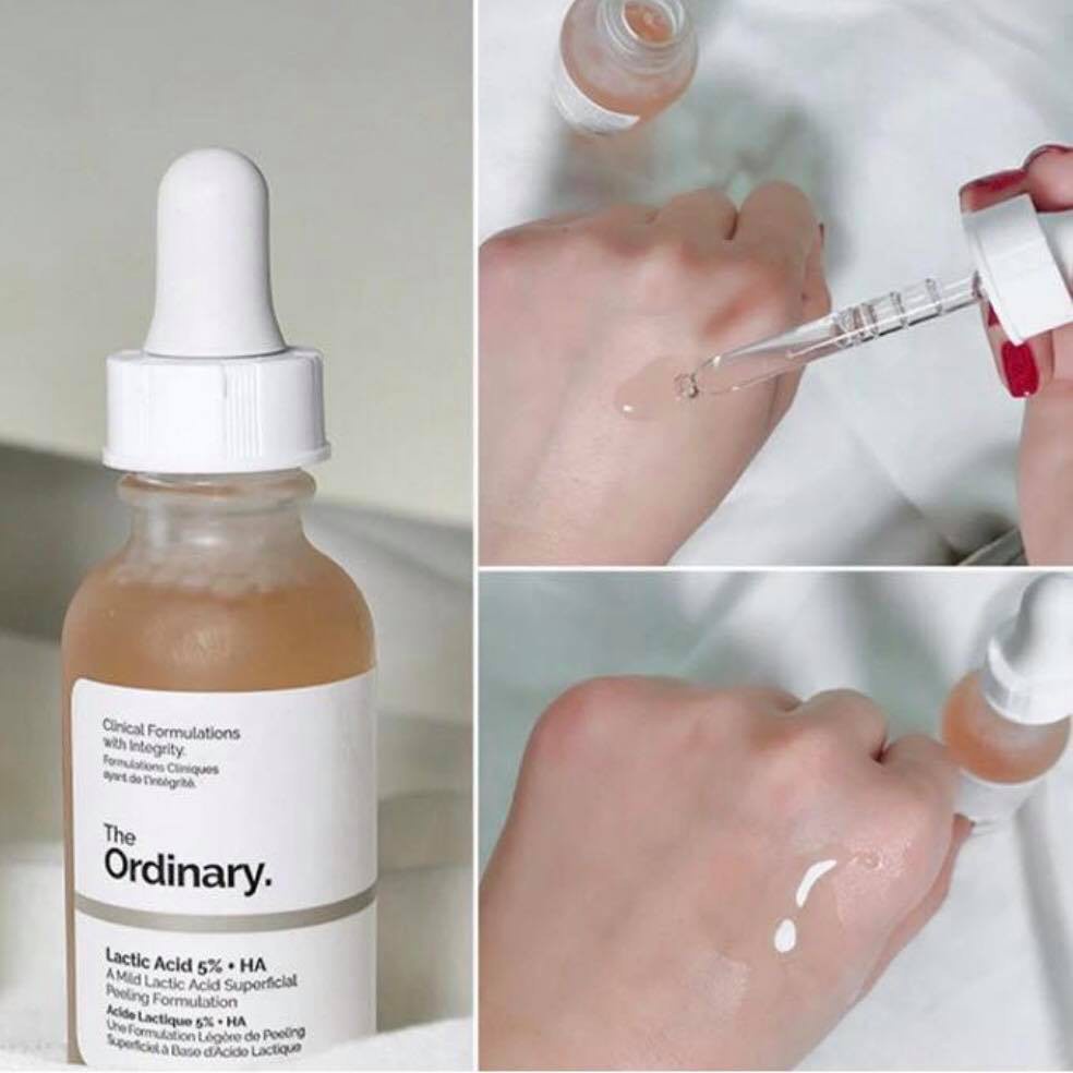 [ BILL CHÍNH HÃNG] Serum AHA tẩy da chết The Ordinary Lactic Acid 5% + HA 30ml | BigBuy360 - bigbuy360.vn