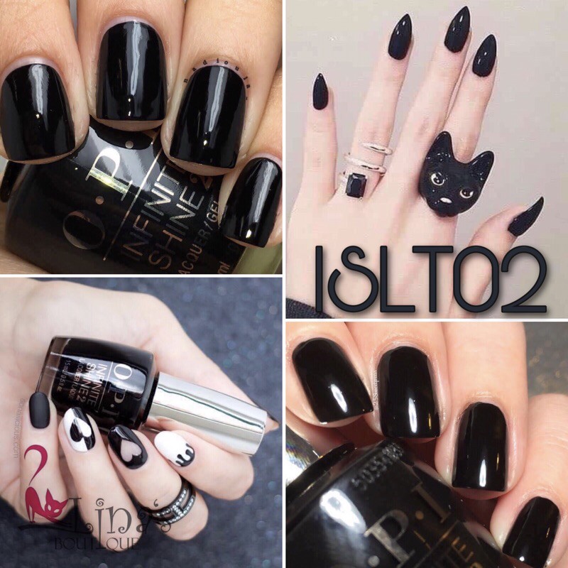 🌸SƠN MÓNG TAY OPI - ISLT02 - BLACK ONYX🌸