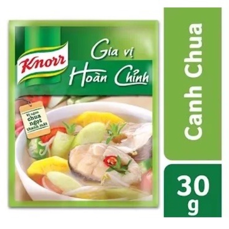 Gói Gia Vị Hoàn Chỉnh Knorr Thịt Kho Cá Kho Canh Chua 28G
