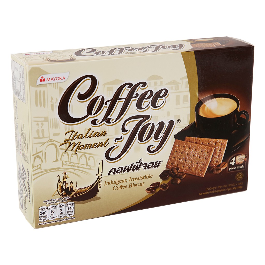 Bánh Quy Vị Cà Phê Coffee Joy 180g