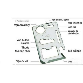 Miếng thép ATM 11 chức năng