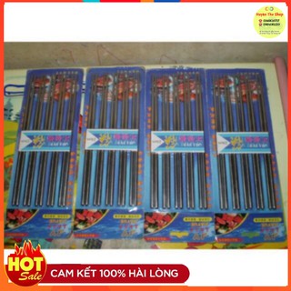 Combo 25 đôi đũa inox (5 vỉ)