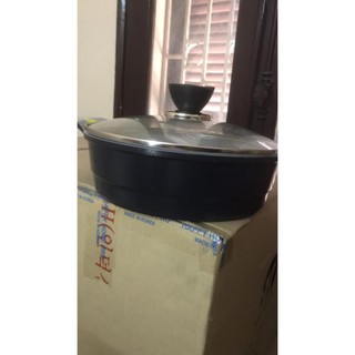 Nồi Ceramic Đáy Từ Orsay Happy Home Pro Xanh Navy 24cm Hàng mới về