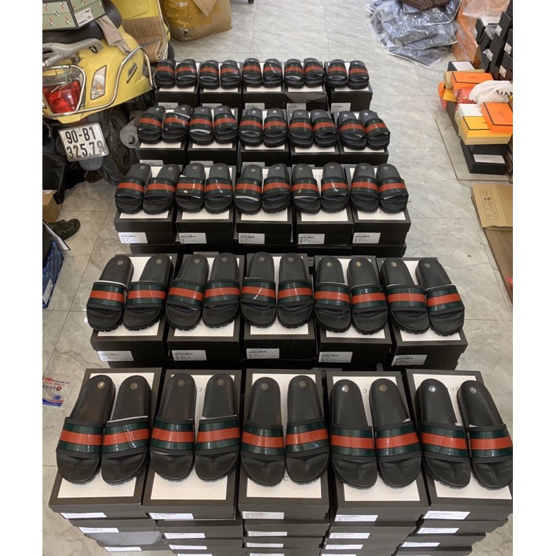 ⚡️FREE SHIP⚡️Dép lê Nam GC-Dép lê quai ngang 2021 Fullbox