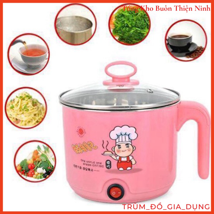 Ca Nấu Mì Siêu Tốc Đa Năng Size 18cm , Ca nấu mì lẩu siêu tốc