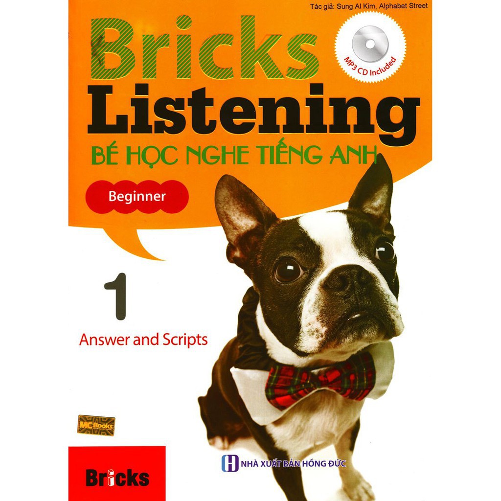 Sách - Combo Bricks Listening Beginnner - Luyện Nghe Tiếng Anh Dành Cho Học Sinh Từ 8-16 Tuổi - Beginner 1 +2