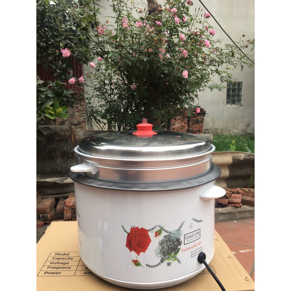 Nồi Cơm Điện Công Nghiệp Eastgem 13l Tặng Có Xửng Hấp Xôi, gà..bảo hành 12 tháng