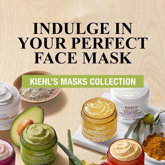 Mặt nạ Kiehl's Mask Rare Earth (đất sét),Turmeric (nghệ), Cilantro &amp; Orange (rau mùi),Calendula (hoa cúc) minisize
