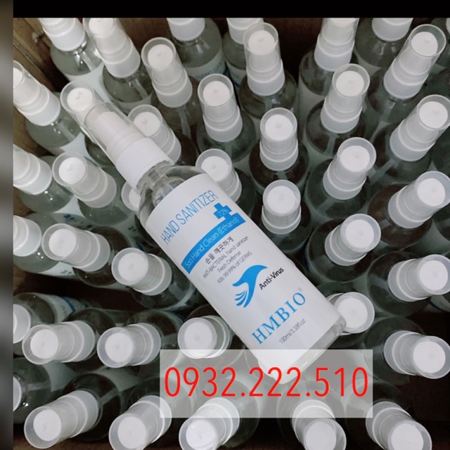 XỊT KHÁNG KHUẨN RỬA TAY 100ML