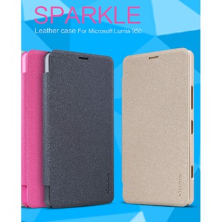 Bao da lumia 950 hiệu nillkin spackle