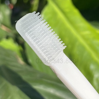 Que tưa lưỡi, rơ lưỡi V-COOOL SILICONE cho bé ( Lẻ 1 que)