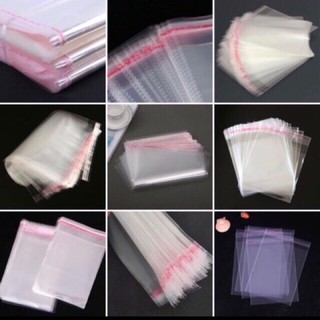 Túi kiếng nilong dán miệng nhiều size