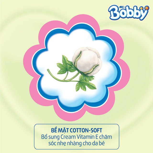 [Tặng thêm 4 miếng tã quần size S] Tã Dán Bobby Sơ Sinh Siêu Thấm XS42 (42 Miếng)