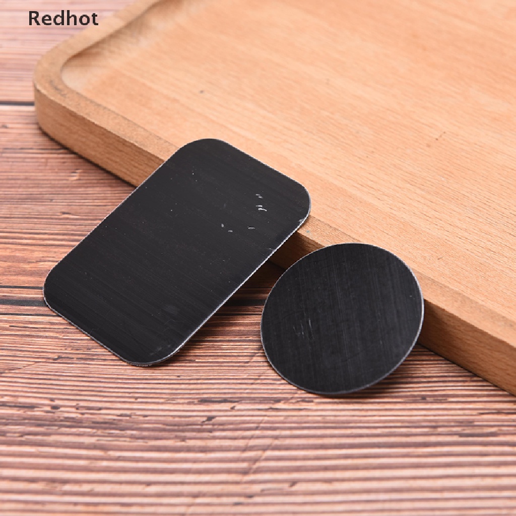 Set 10 miếng dán kim loại hít nam châm dùng để giữ điện thoại trong xe hơi