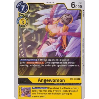 Thẻ bài Digimon - TCG - Angewomon / BT3-039'