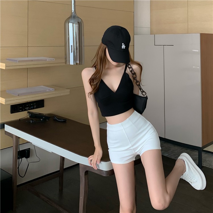 Cocory vn  Quần Sọt Lưng Cao Thiết Kế Ôm Sát Quyến Rũ Dành Cho Nữ