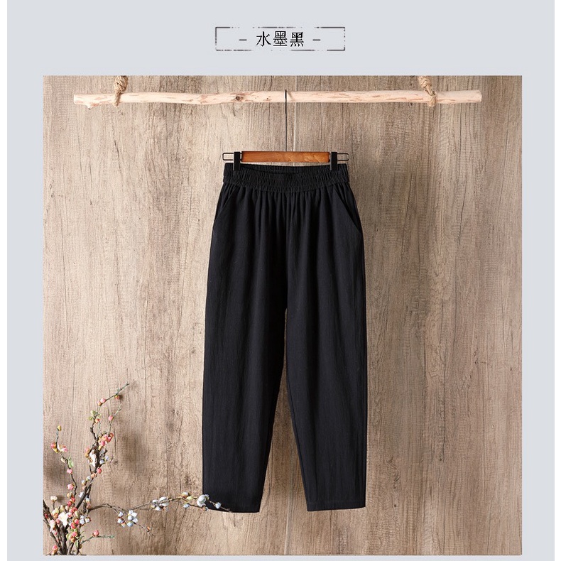 Quần baggy đũi xước _ quần đũi dài nữ Bigsize 87 kg_ BGĐ