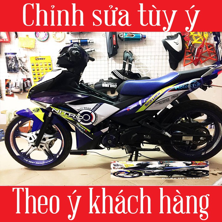 Tem Trùm Xe Exciter 150 ( Mới Nhất )