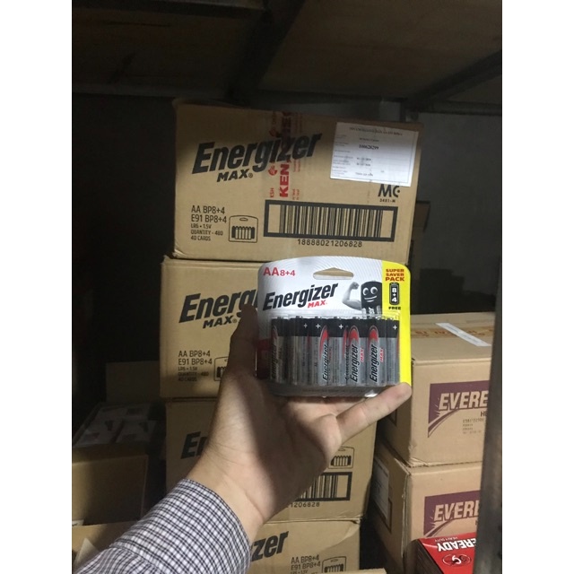 Pin AA, AAA Energizer alkaline chính hãng