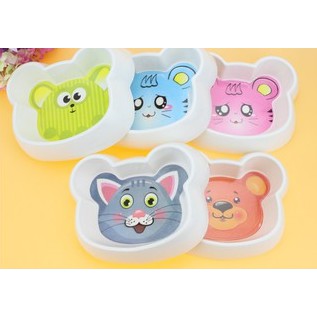 Bát ăn mặt gấu cho chó mèo Long Vũ Pet Shop