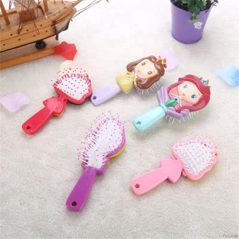 [Hàng mới về] Lược chải tóc họa tiết hoạt hình phong cách Hàn Quốc dễ thương cho bé