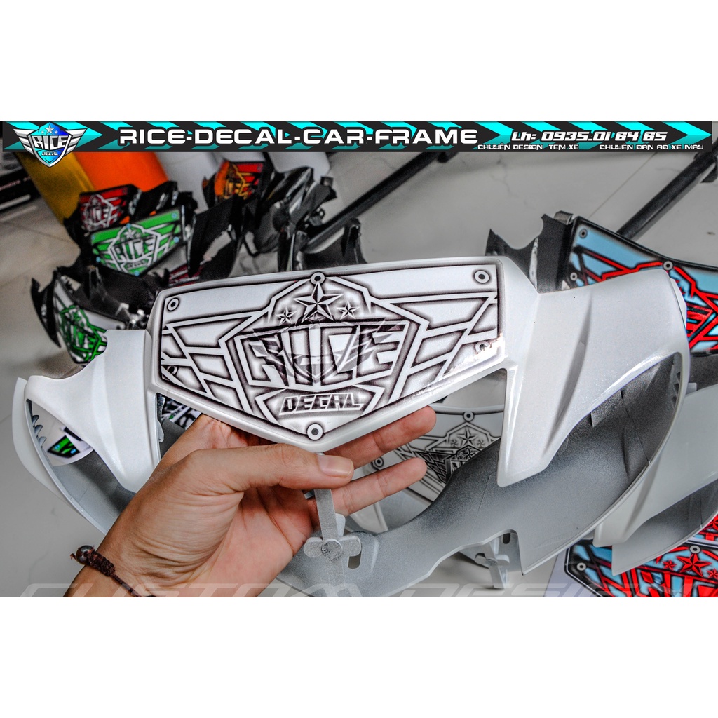 Tem Dán Hộp Đầu Sirius Trắng