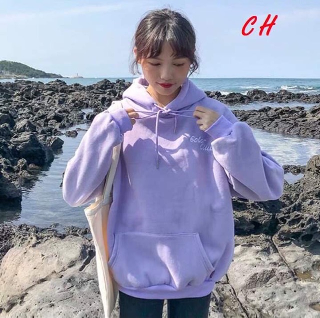 Áo hoodie Color góc ngực COH0919