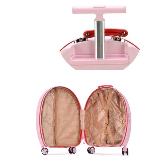 Vali Bầu Dục Cao Cấp Tặng 1 Vali Nhỏ, Vali Kéo Khung Nhôm Chống Va Đập V102 Size 20inch